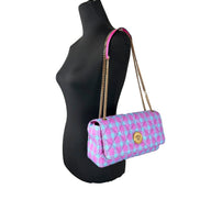 Μεσαία Τσάντα Crossbody Versace από Μαλλί Lurex