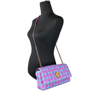 Μεσαία Τσάντα Crossbody Versace από Μαλλί Lurex