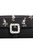 Kate Spade X Disney Μαύρο Δερμάτινο Τσαντάκι Χιαστί/Πορτοφόλι Minnie Mouse