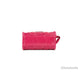 Marc Jacobs The Shiny Crinkle Micro Tote Τσάντα Χιαστί από Δέρμα Magenta