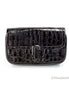 Τσάντα Χιαστί Marc Jacobs The Mini Shoulder Bag Μαύρο Ανάγλυφο Δέρμα