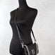 Τσάντα Χιαστί Marc Jacobs The Mini Shoulder Bag Μαύρο Ανάγλυφο Δέρμα