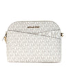 Michael Kors Women'S Back Slip Pocket Signature Canvas Crossbody Bag