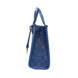 Τσάντα Χειρός και Ώμου Marc Jacobs Mini Grind Blue Sea από Διάτρητο Δέρμα