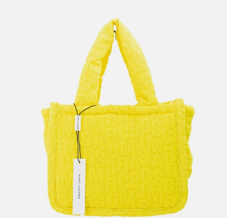 Marc Jacobs The Monogram Terry Tote Small Golden Kiwi Τσάντα Ώμου