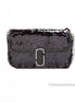 Marc Jacobs The Mini J Marc Shoulder Bag Black Sequined Crossbody Bag