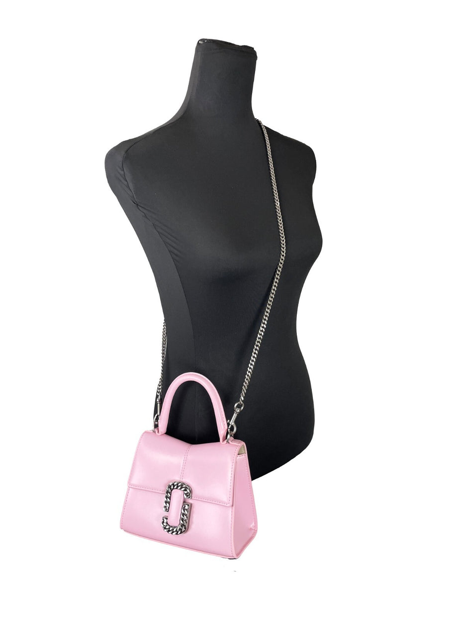 Marc Jacobs Τσάντα Χειρός και Χιαστί The St Marc Mini Top Handle