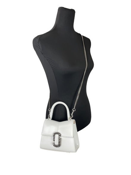 Marc Jacobs The St Marc Mini Top Handle Satchel Crossbody Bag