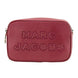 Marc Jacobs Flash Pomegranate Smooth Leather Embossed Camera Crossbody Bag Purse