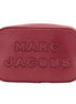 Marc Jacobs Flash Pomegranate Smooth Leather Embossed Camera Crossbody Bag Purse