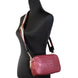 Marc Jacobs Flash Pomegranate Smooth Leather Embossed Camera Crossbody Bag Purse