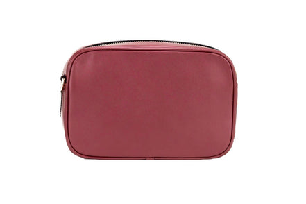 Marc Jacobs Flash Pomegranate Λεία Δερμάτινη Τσάντα Χιαστί με Ανάγλυφο Σχέδιο Κάμερας