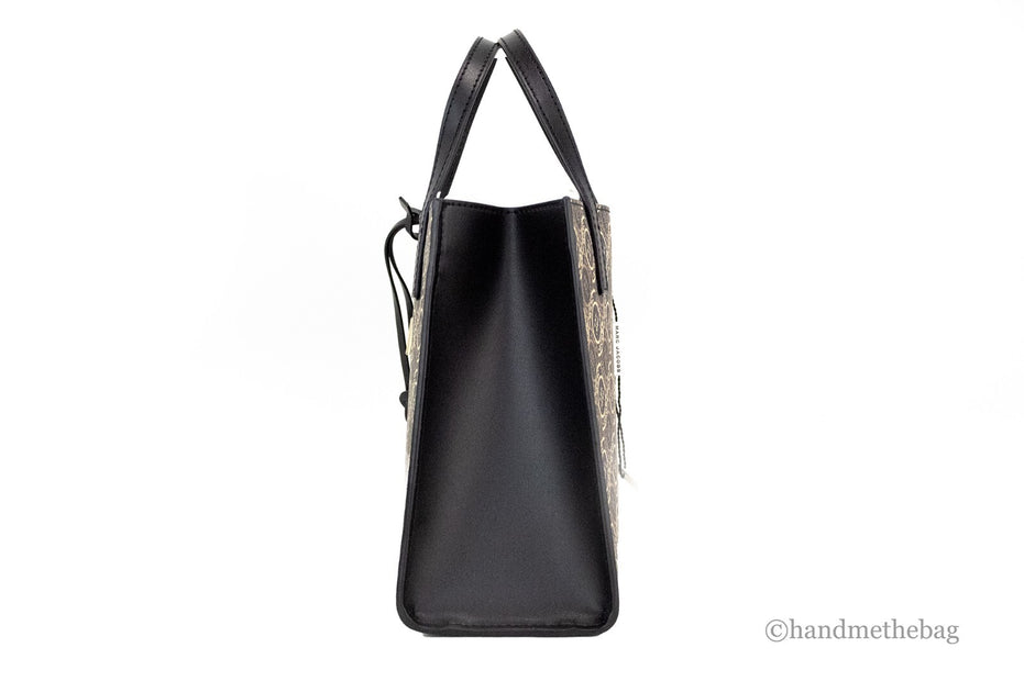 Τσάντα Χειρός Χιαστί Marc Jacobs Mini Grind Signet από Τυπωμένο Δέρμα