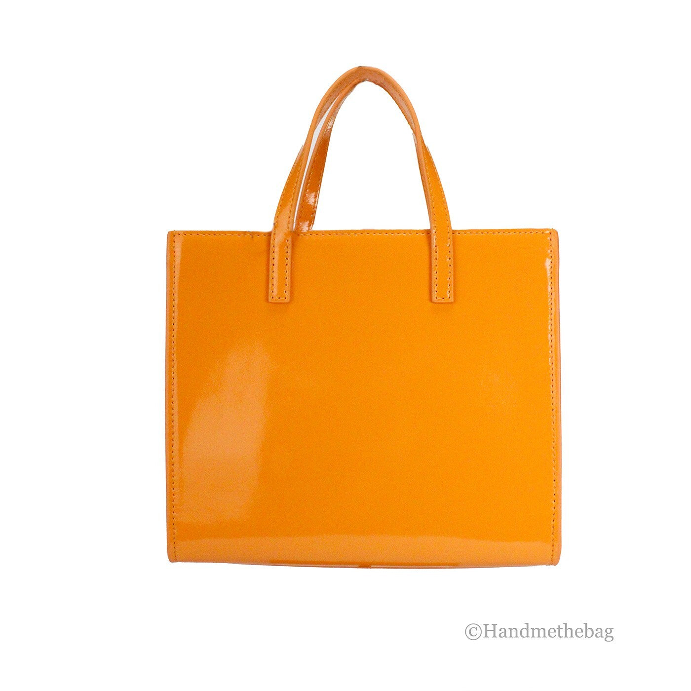 Τσάντα Χειρός Marc Jacobs Mini Grind Scorched Patent Leather Crossbody Tote