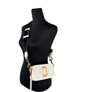 Marc Jacobs The Snapshot Perforated Crossbody Bag