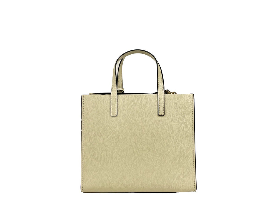 Marc Jacobs Γυναικεία Mini Tote με Κροκόδιλο Δέρμα - Marshmallow