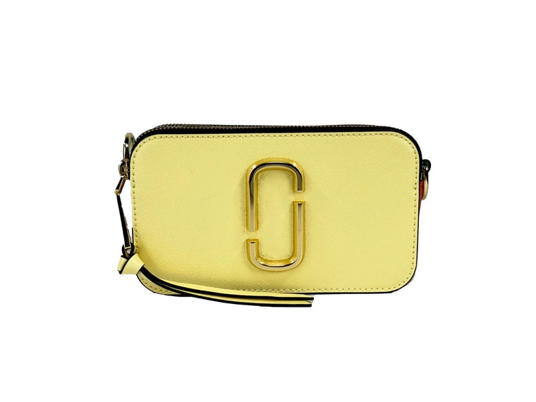 Τσάντα Marc Jacobs The Snapshot Crossbody (Pastel Yellow Multi)