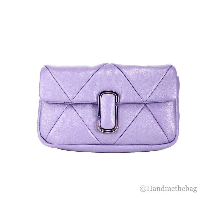 Marc Jacobs The J Marc Daybreak Diamond Quilted Δερμάτινη Τσάντα Ώμου Χιαστί