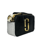 Marc Jacobs The Snapshot Snake Skin Crossbody Bag