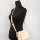 Burberry Small Branded Peach Pink Grainy Leather Camera Crossbody Bag