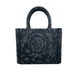 Versace Women'S 'Extra Small Athena' Shopping Bag Black
