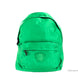 Versace Large Bright Green Nylon Fabric Medusa Shoulder Backpack Bookbag