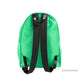 Versace Large Bright Green Nylon Fabric Medusa Shoulder Backpack Bookbag