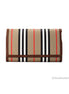 Τσάντα Χιαστί Burberry Hannah Icon Stripe Archive Tan E-Canvas Leather Wallet