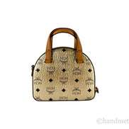 Μικρή Τσάντα Tote MCM Half Moon Mini Στρογγυλή Crossbody