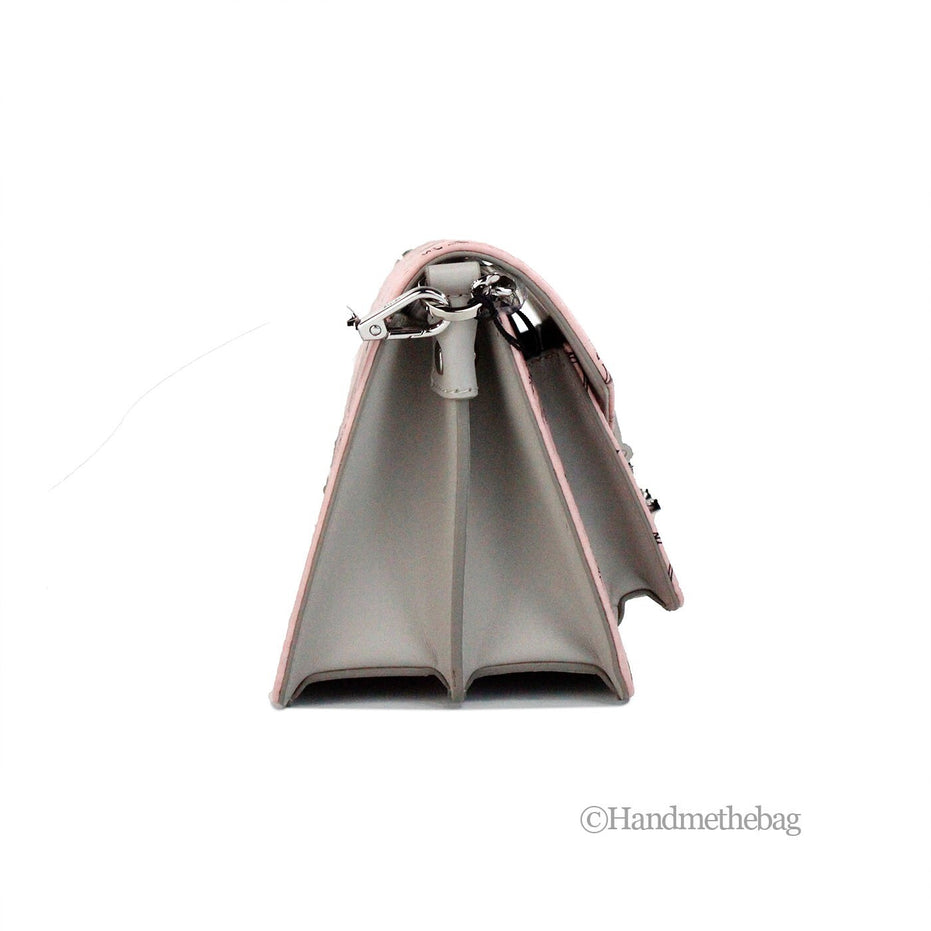 Τσάντα Χιαστί MCM Signature Patricia Leather Mini Flap Lock