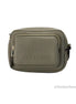 Burberry Small Branded Dark Fern Green Grainy Leather Camera Crossbody Bag