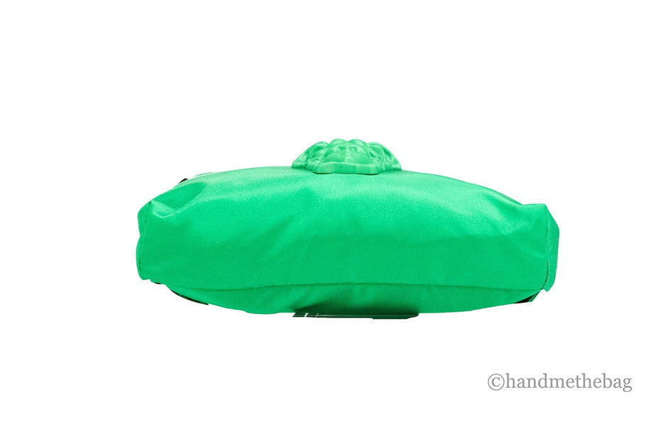 Τσαντάκι Μέσης Versace Small Bright Green Nylon Matte Medusa