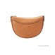 Michael Kors Dover Small Luggage Τσάντα Χιαστί από Φυσικό Δέρμα σε Σχήμα Μισοφέγγαρου