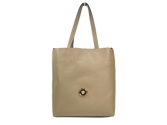 Μεγάλη Τσάντα Tote Versace Medusa από Δέρμα με Θήκη