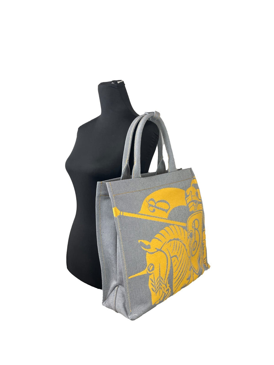 Τσάντα Tote Burberry EKD Canvas Με Θήκη για Κέρματα