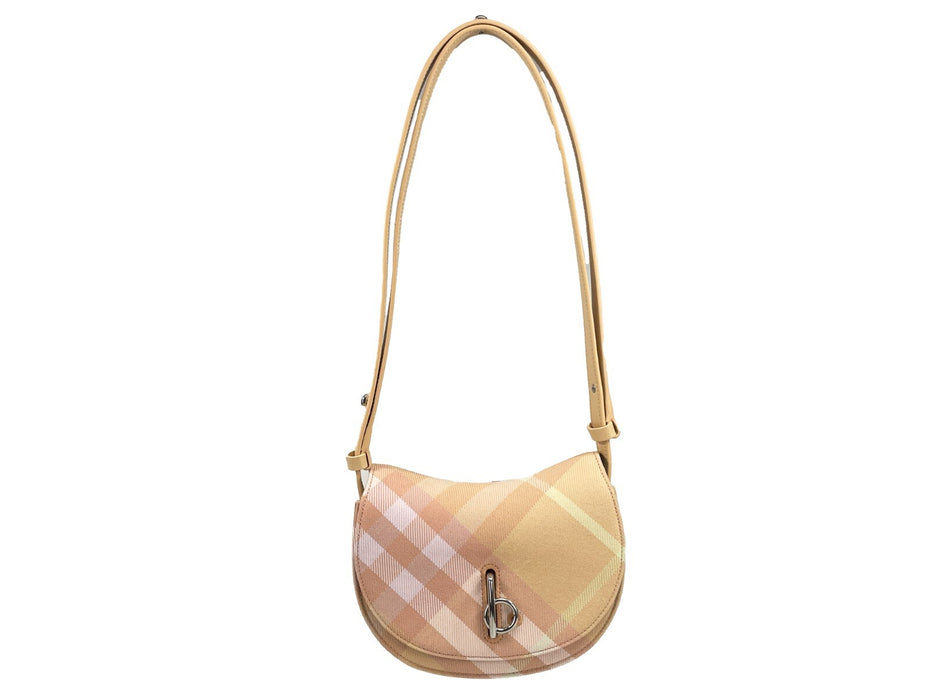 Τσάντα Χιαστί Burberry Mini Check Rocking Horse