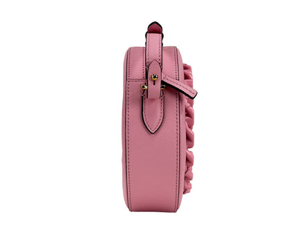 Τσάντα Crossbody Versace Round Disco από Δέρμα για Κάμερα