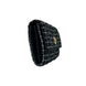 Versace Wallet On A Chain Fabric Black Crossbody Bag