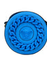 Δερμάτινη τσάντα χιαστί Versace Round Disco Camera Case