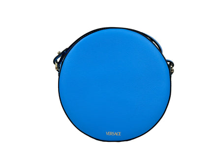 Τσάντα Crossbody Versace Round Disco από Δέρμα για Κάμερα