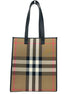 Burberry Medium NS Book Tote Bag Purse