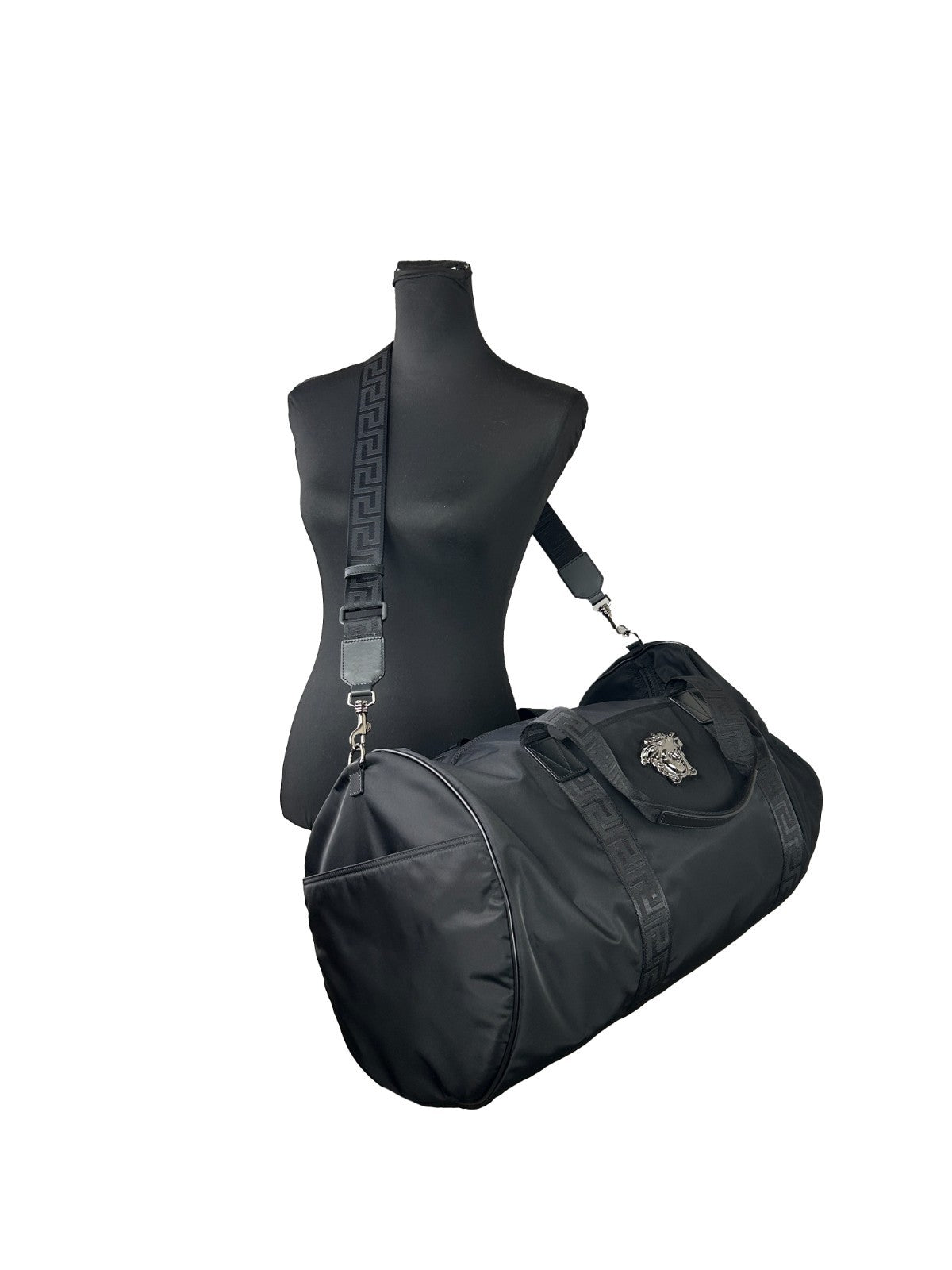 Μεγάλη Τσάντα Duffle Versace Medusa από Νάιλον