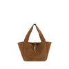 Saint Laurent Brown Calf Leather Bos Taurus Shoulder Bag