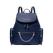 Michael Kors Blue Fur Backpack