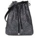 Jimmy Choo Black Satin Crossbody Bag