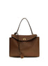 Balenciaga Brown Calf Leather Bos Taurus Shoulder Bag