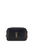 Saint Laurent Black Calf Leather Bos Taurus Shoulder Bag