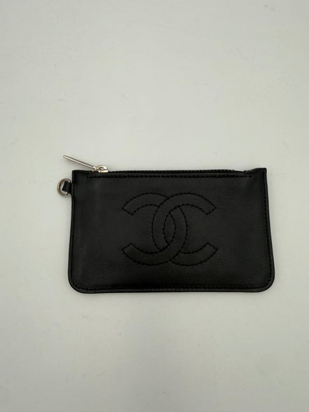 Πορτοφόλι/θήκη καρτών Chanel CHANEL από δέρμα αρνιού