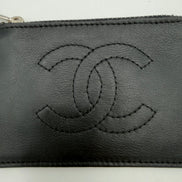 Πορτοφόλι/θήκη καρτών Chanel CHANEL από δέρμα αρνιού