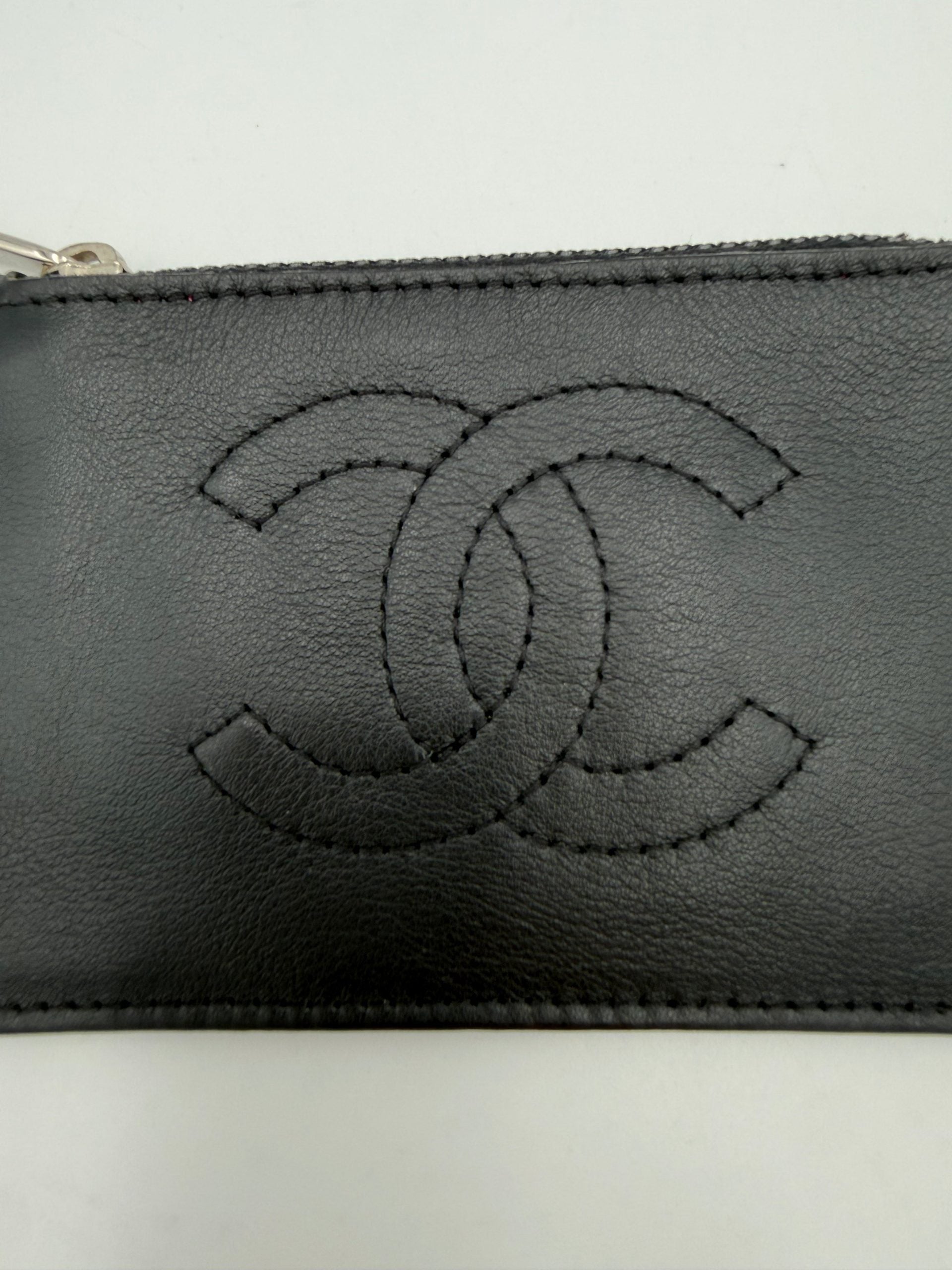 Πορτοφόλι/θήκη καρτών Chanel CHANEL από δέρμα αρνιού